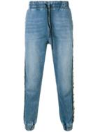Kappa Kappa 304itj0 900 Blue Beige Natural (vegetable)->cotton