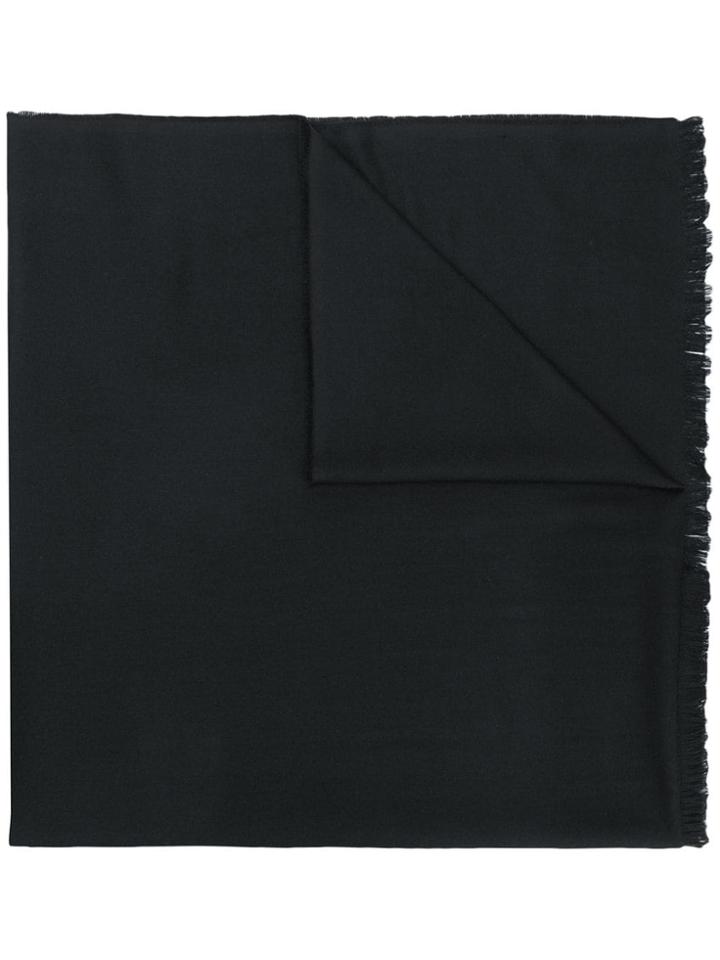Tom Ford Long Plain Scarf - Black