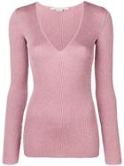 Stella Mccartney Lurex Sweater - Pink