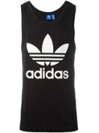 Adidas Originals - Trefoil Tank Top - Men - Cotton - S, Black, Cotton