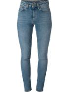 Saint Laurent Classic Skinny Jeans, Women's, Size: 26, Blue, Cotton/spandex/elastane