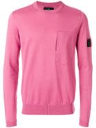 Stone Island Shadow Project Classic Crew Neck Jumper - Pink & Purple
