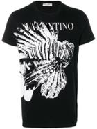 Valentino Tiger Print T-shirt - Black