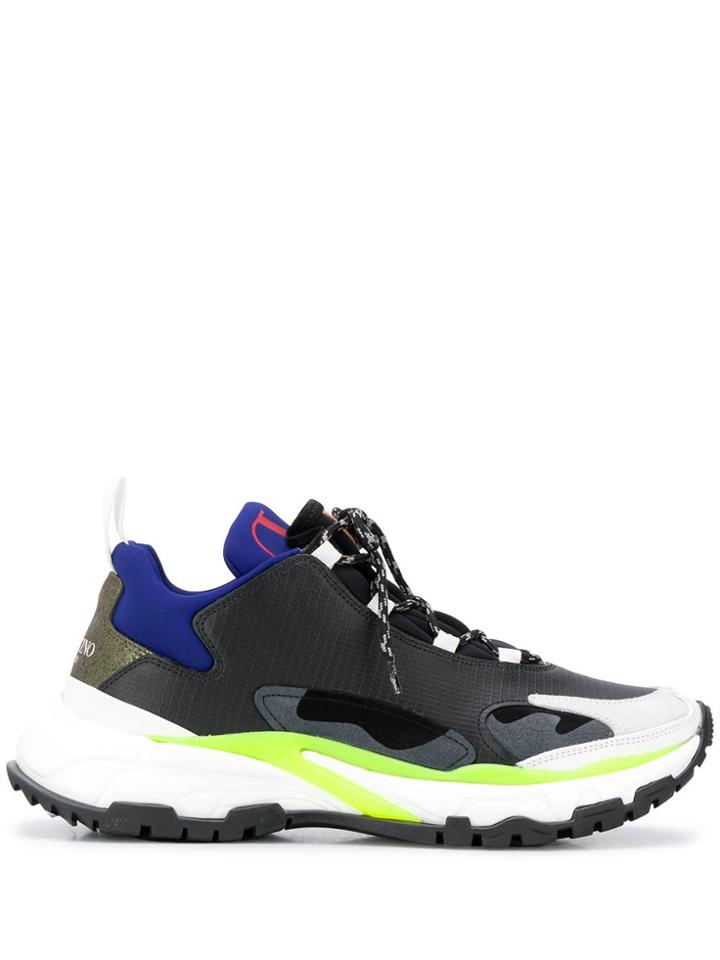 Valentino Sneaker Track Multi - Black
