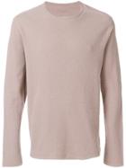 All Saints Clash Sweatshirt - Pink & Purple