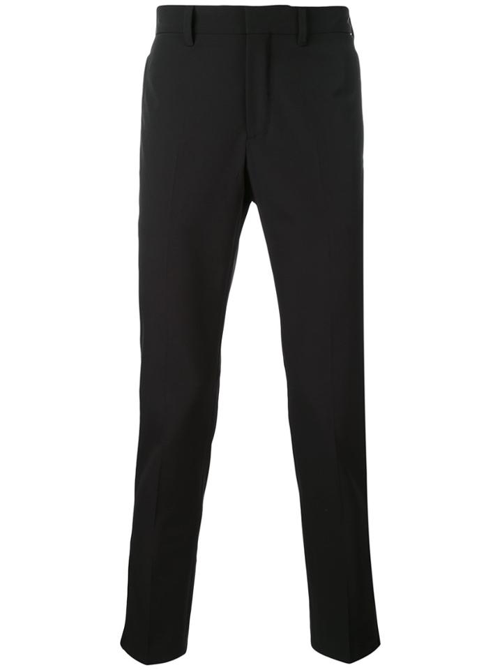 Prada Techno Stretch Slim Fit Trousers - Blue