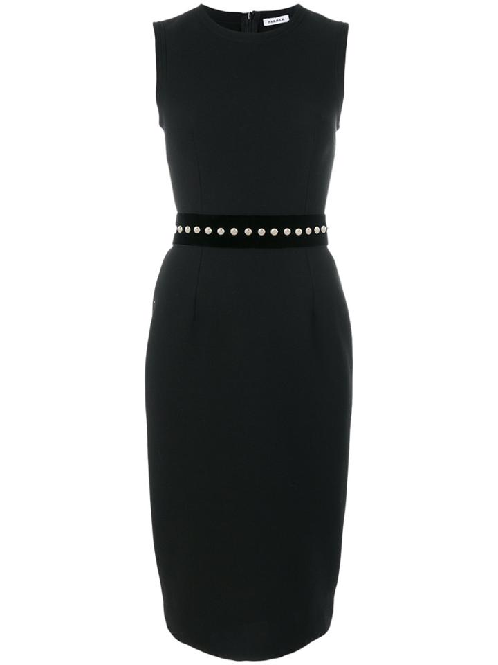P.a.r.o.s.h. Ryan Fitted Dress - Black
