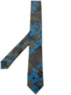 Valentino Camouflage Star Print Tie - Green