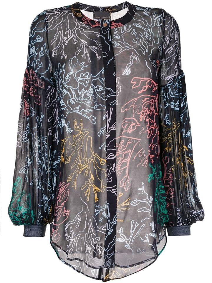 Ginger & Smart Illustrate Blouse - Blue
