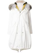 Liska Fur Trim Parka - White
