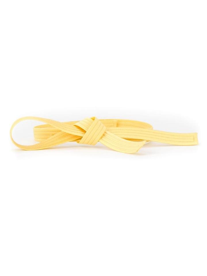 Martha Medeiros Silk Belt - Yellow