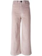 Masscob Flared Cropped Trousers