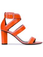 Pierre Hardy Alpha Buckled Sandals - Orange