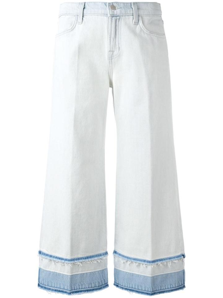 J Brand Liza Mid-rise Culotte Jeans - Blue