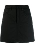 Mm6 Maison Margiela High-rise Short Skirt - Black