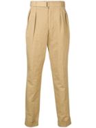 Officine Generale Belted Chinos - Neutrals