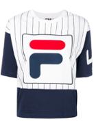 Fila Cropped Logo T-shirt - White