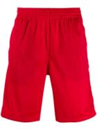 Champion Reverse Weave Buttoned Shorts - Red