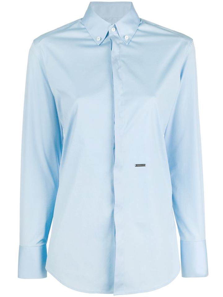 Dsquared2 Classic Button Shirt - Blue