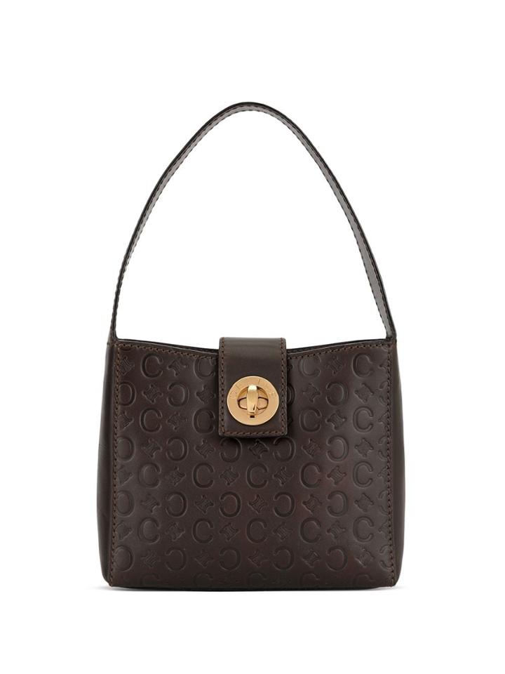 Céline Pre-owned C Macadam Tote - Brown
