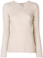 La Fileria For D'aniello Long Sleeved Light Pullover - Nude & Neutrals