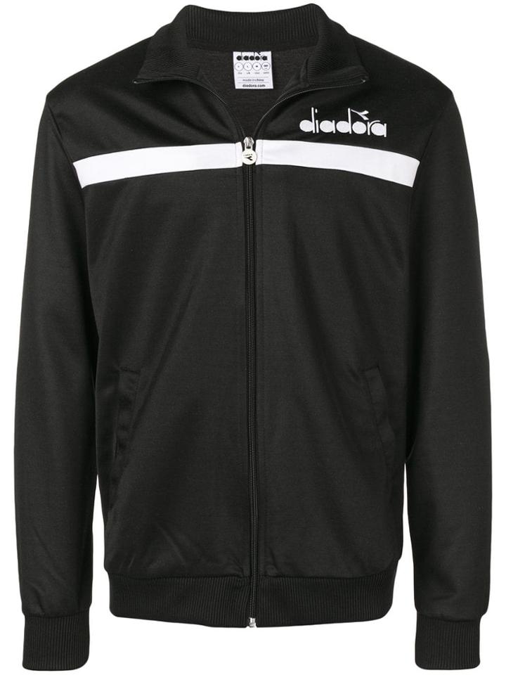 Diadora Fitted Sports Jacket - Black