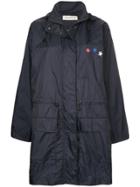 Être Cécile Long Parka Coat - Blue