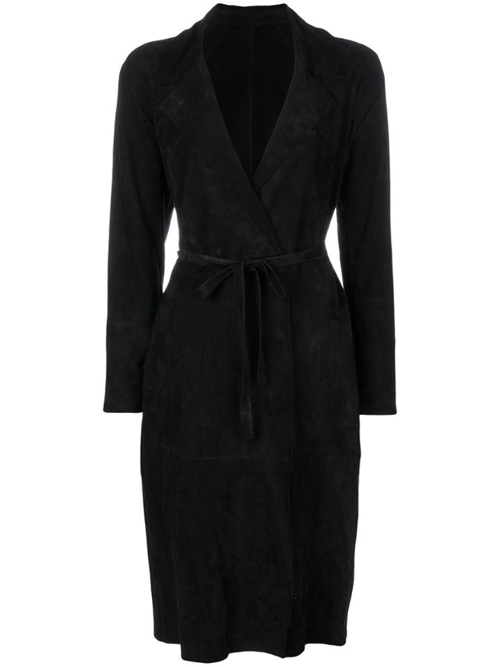 Salvatore Santoro Open-front Coat - Black