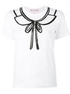 Comme Des Garçons Girl - Bow Print T-shirt - Women - Cotton - S, White, Cotton