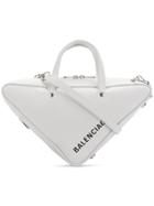 Balenciaga Triangle Duffle S - White