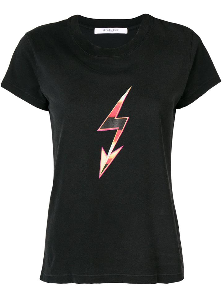 Givenchy Lightning Bolt T-shirt - Black