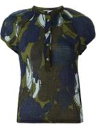 Paul By Paul Smith Floral Print Buttoned Top
