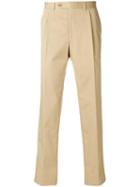 Canali Straight-leg Tailored Trousers - Neutrals