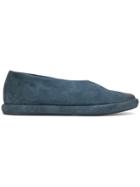 Marsèll Almond Toe Ballerina Shoes - Blue