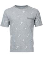 Thom Browne Ski Embroidery T-shirt - Grey