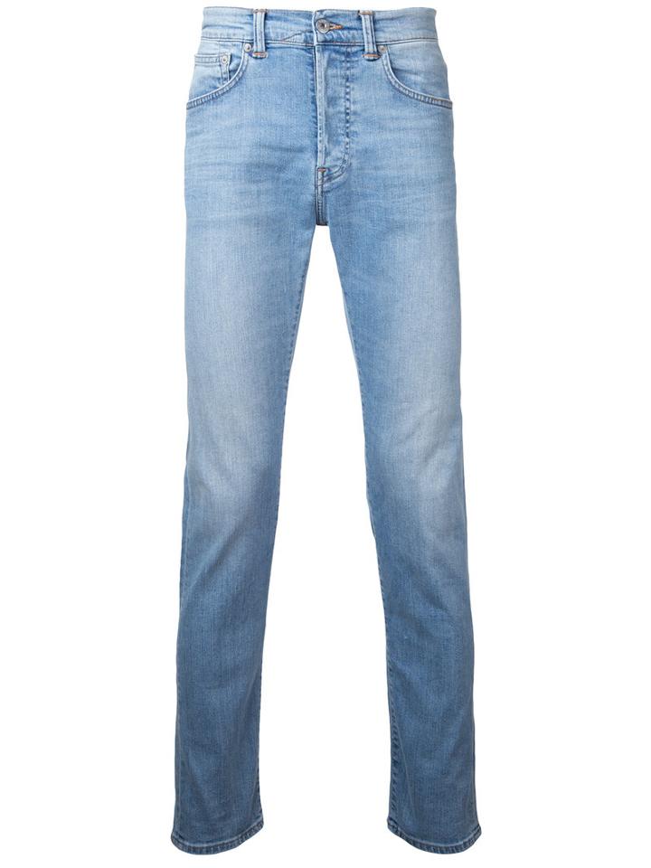 Edwin Five Pocket Slim-fit Jeans, Men's, Size: 32/34, Blue, Cotton