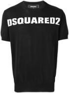 Dsquared2 Fine-knit Logo Jumper - Black