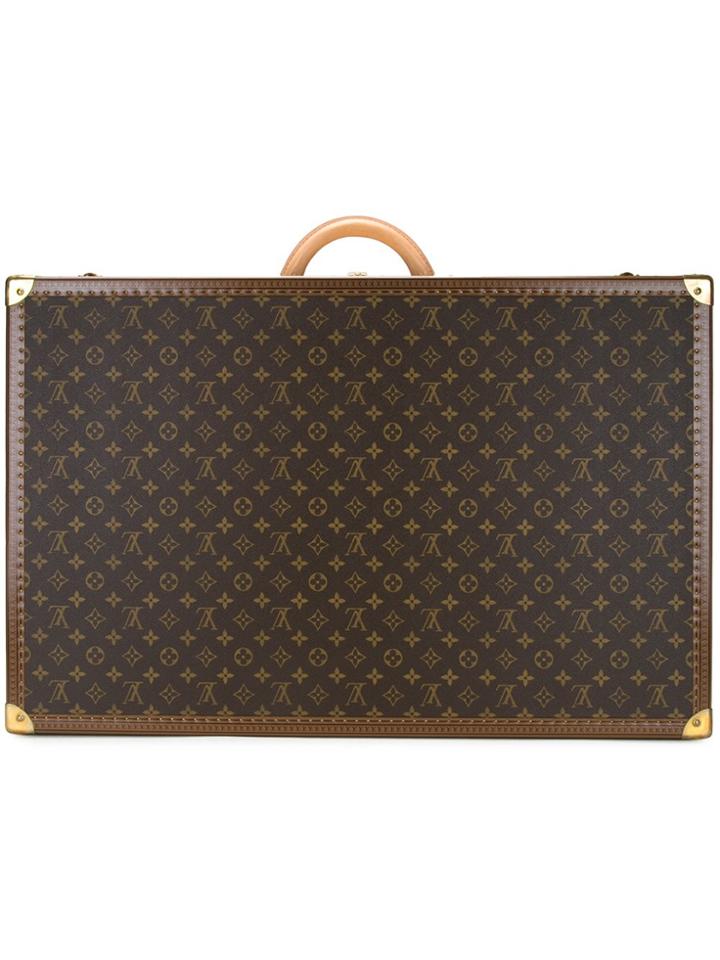 Louis Vuitton Vintage Monogram Alzer 70 Suitcase - Brown