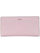 Furla Rectangular Zipped Purse - Pink & Purple