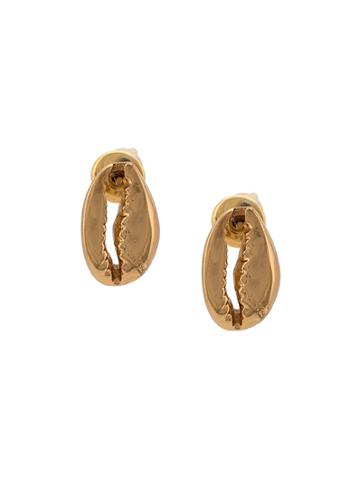 Tohum Concha Puka 10 Earrings - Gold