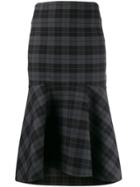 Balenciaga Godet Skirt - Grey