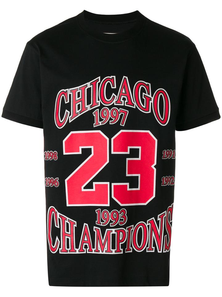 Ih Nom Uh Nit Chicago 23 Printed Loose T-shirt - Black