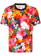 Ami Alexandre Mattiussi Oversized T-shirt Flowers Print - Multicolour