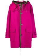 Marni Loose Fitted Coat - Pink & Purple