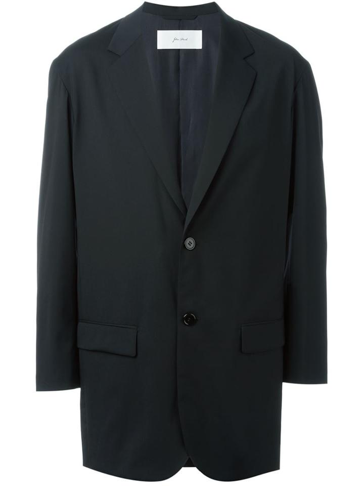 Julien David Two Button Blazer Coat