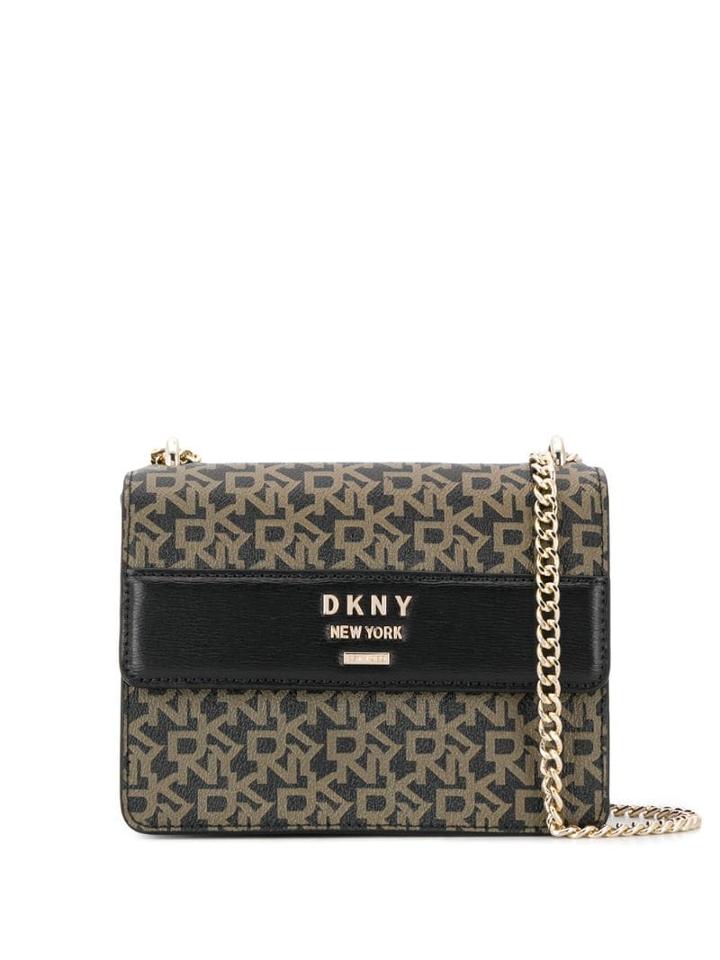 Dkny Monogram Shoulder Bag - Neutrals