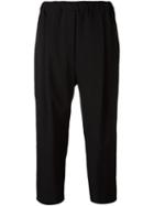Damir Doma 'poe' Trousers, Women's, Size: Medium, Black, Virgin Wool