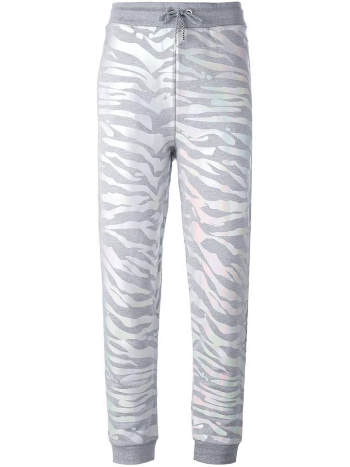Kenzo 'tiger' Track Pants, Women's, Size: Large, Grey, Cotton