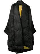 Poiret Oversized Feather Down Jacket - Black