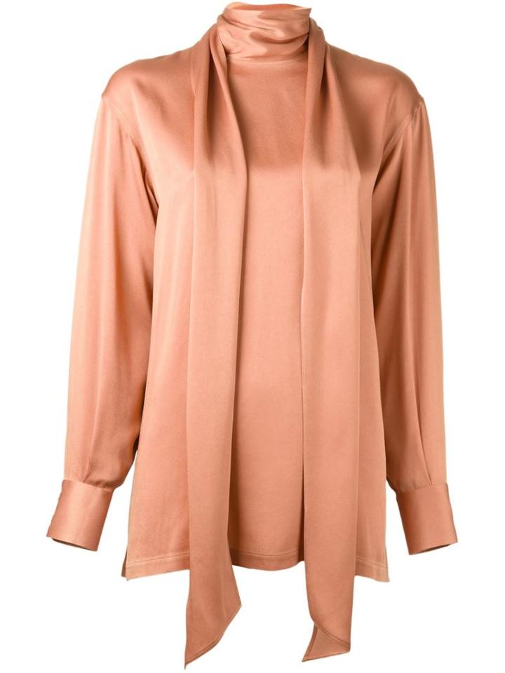 Lanvin Scarf Detail Blouse